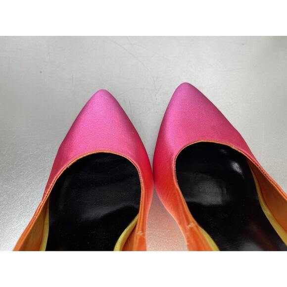 Taylor Says (Reeve) Ombre Pink Orange Yellow Stiletto High Heels Size 8 - Picture 7 of 7